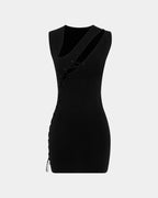 WOMENS FANTASY DRESS BLACK DRESSES