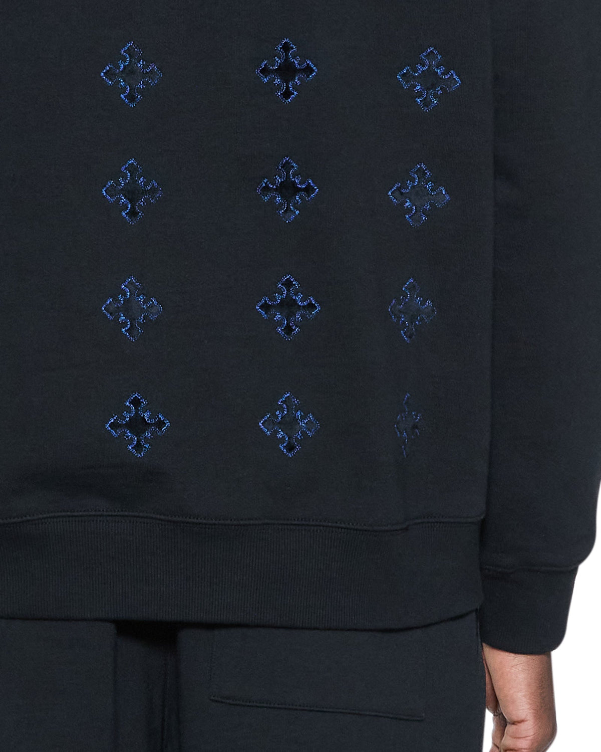 4X4 PAISE BIGGIE HOODIE COBALT BLACK
