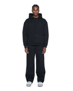 MENS 4X4 PAISE BIGGIE HOODIE COBALT BLACK FLEECE