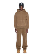 MENS 4X4 PAISE BIGGIE HOODIE ESPRESSO FLEECE