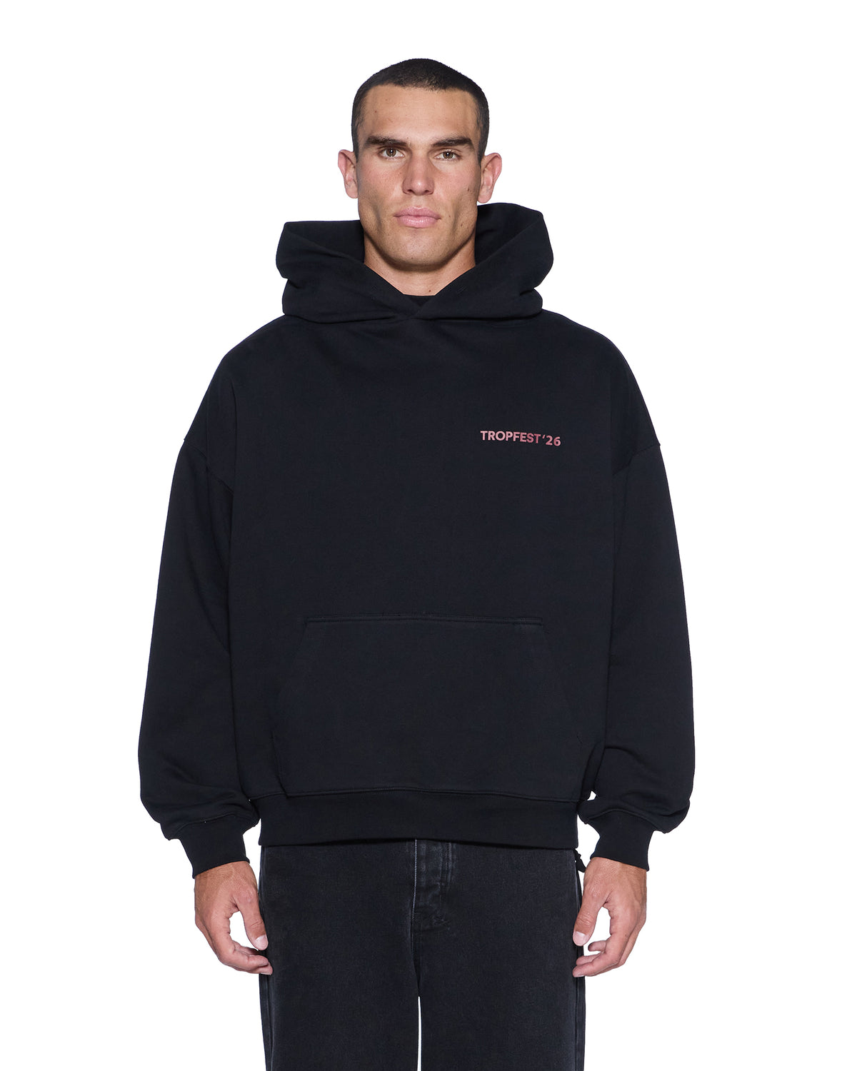 Mens Director Ekcess Hoodie Jet Black Tees - Black
