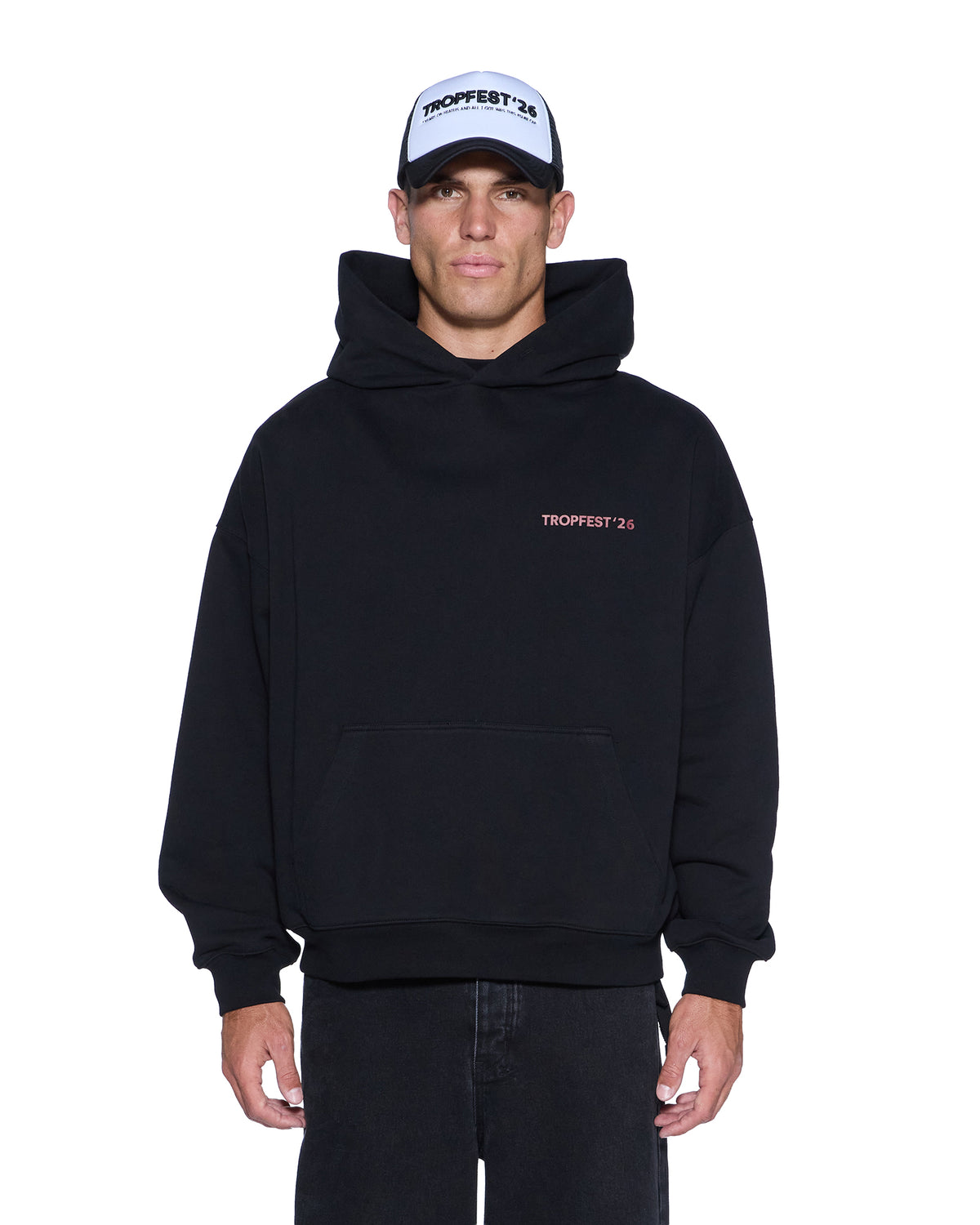 Mens Director Ekcess Hoodie Jet Black Tees - Black
