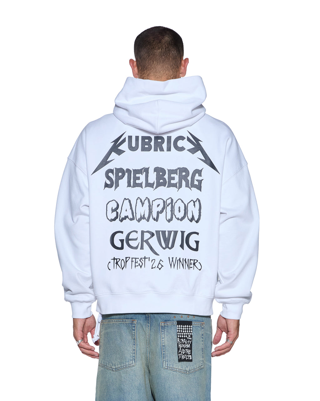 MENS DIRECTOR EKCESS HOODIE TRU WHITE TEES