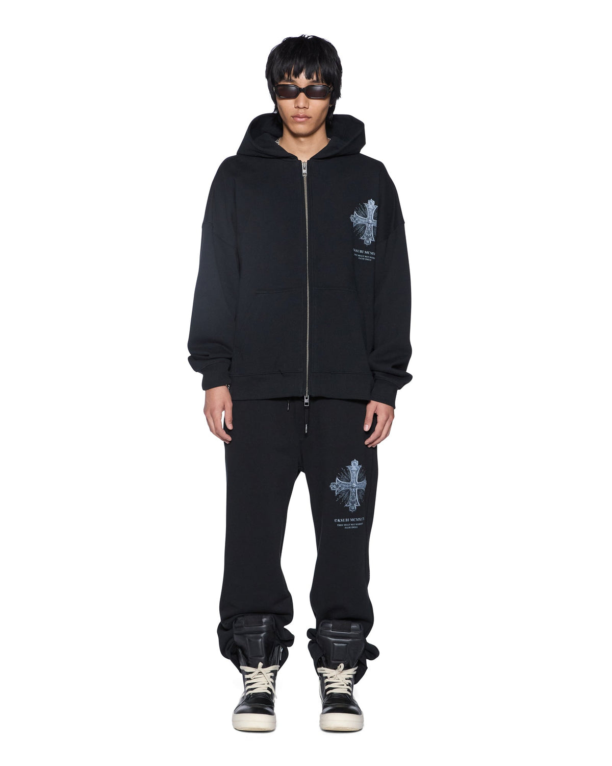 FALSE IDOLS SYNTHESIS TRAK PANT JET BLACK