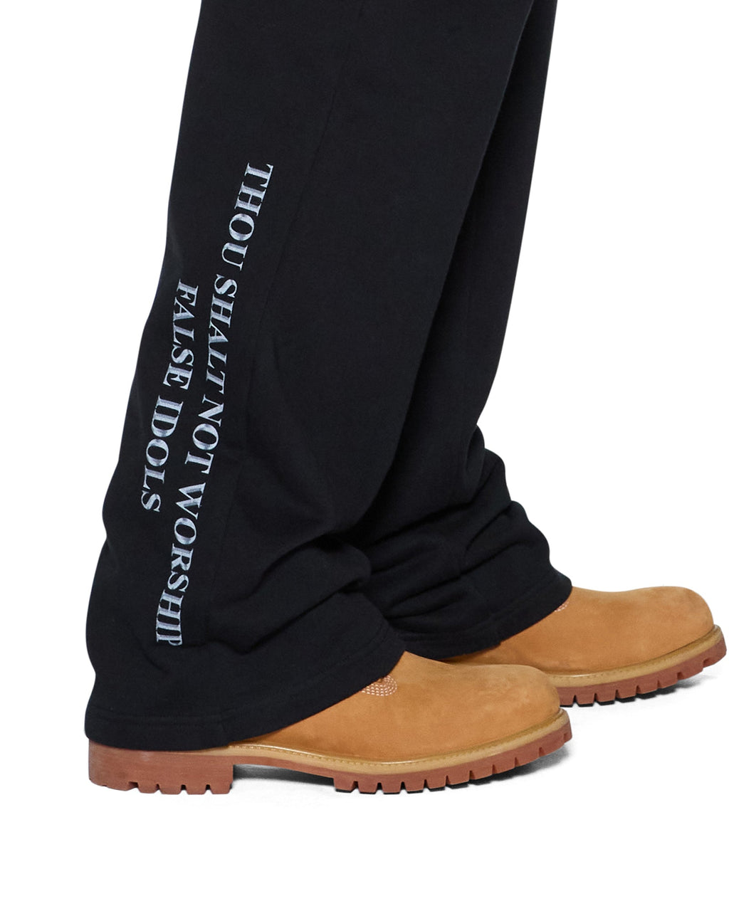 MENS FALSE IDOLS SYNTHESIS TRAK PANT JET BLACK PANTS