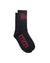 FUEGO KSOCKS BLACK RED