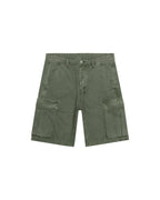 Mens Fugitive Cargo Short Forest Relaxed Walkshorts - Green