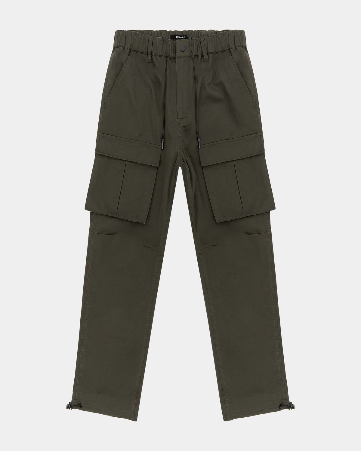 Mens Fugitive Cargo Pant Dark Fantasy Straight Pants - Black