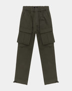 Mens Fugitive Cargo Pant Dark Fantasy Straight Pants - Black