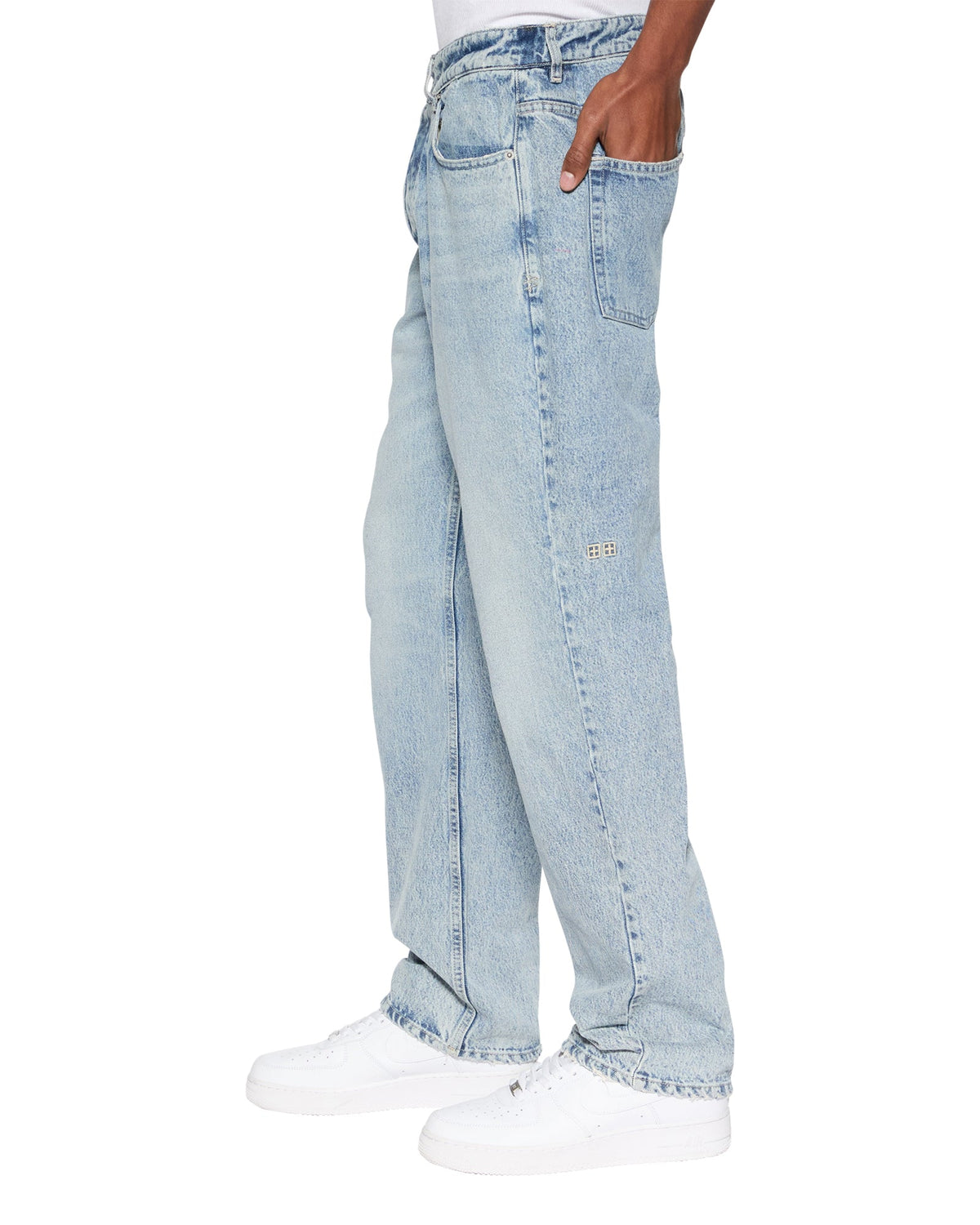 MENS HAZLOW CHAMPAGNE DENIM JEANS