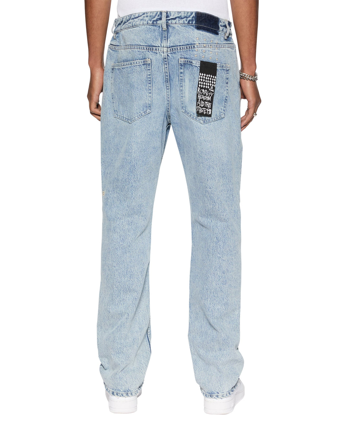 MENS HAZLOW CHAMPAGNE DENIM JEANS