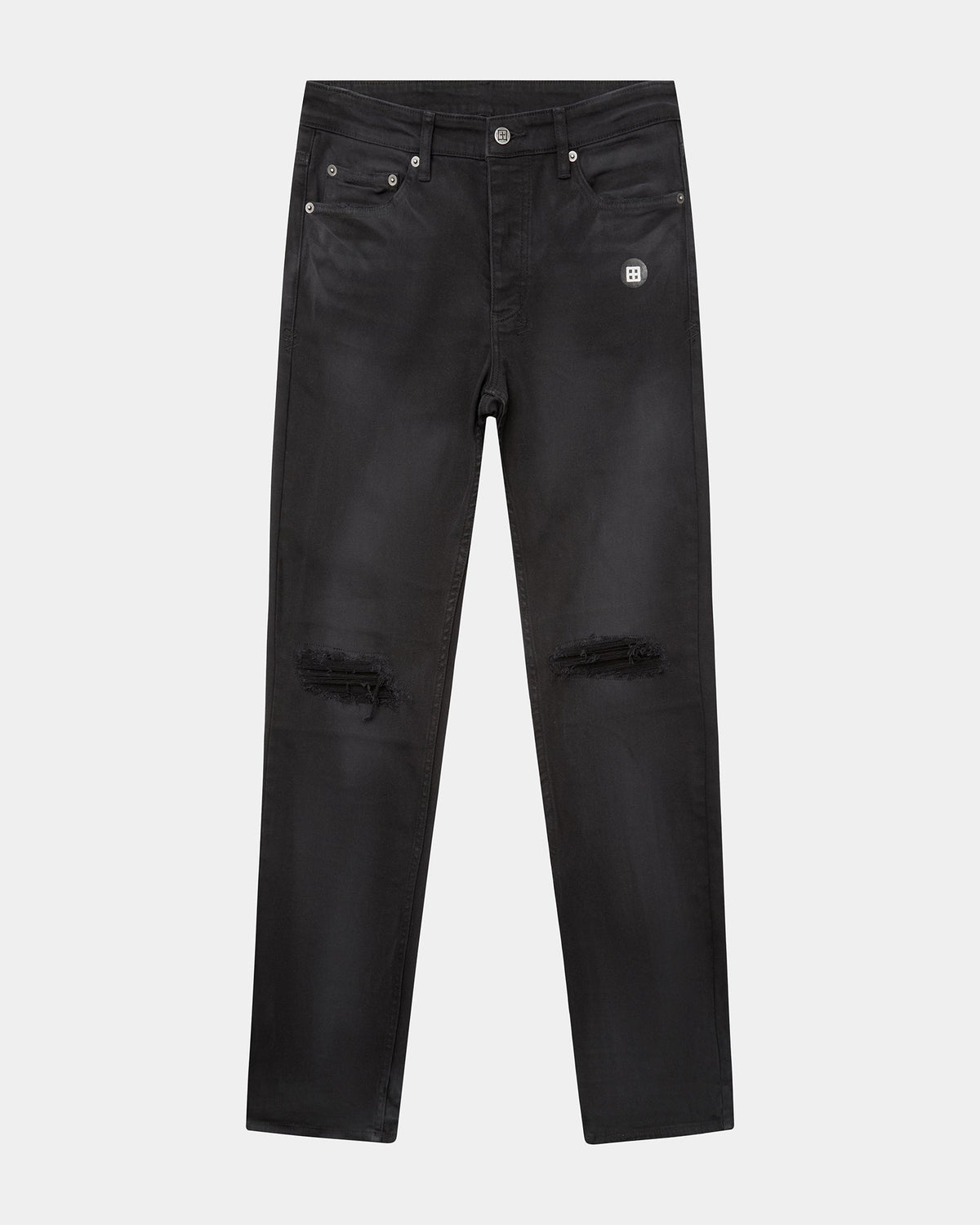 MENS HAZLOW GHOSTED ANGELS DENIM JEANS