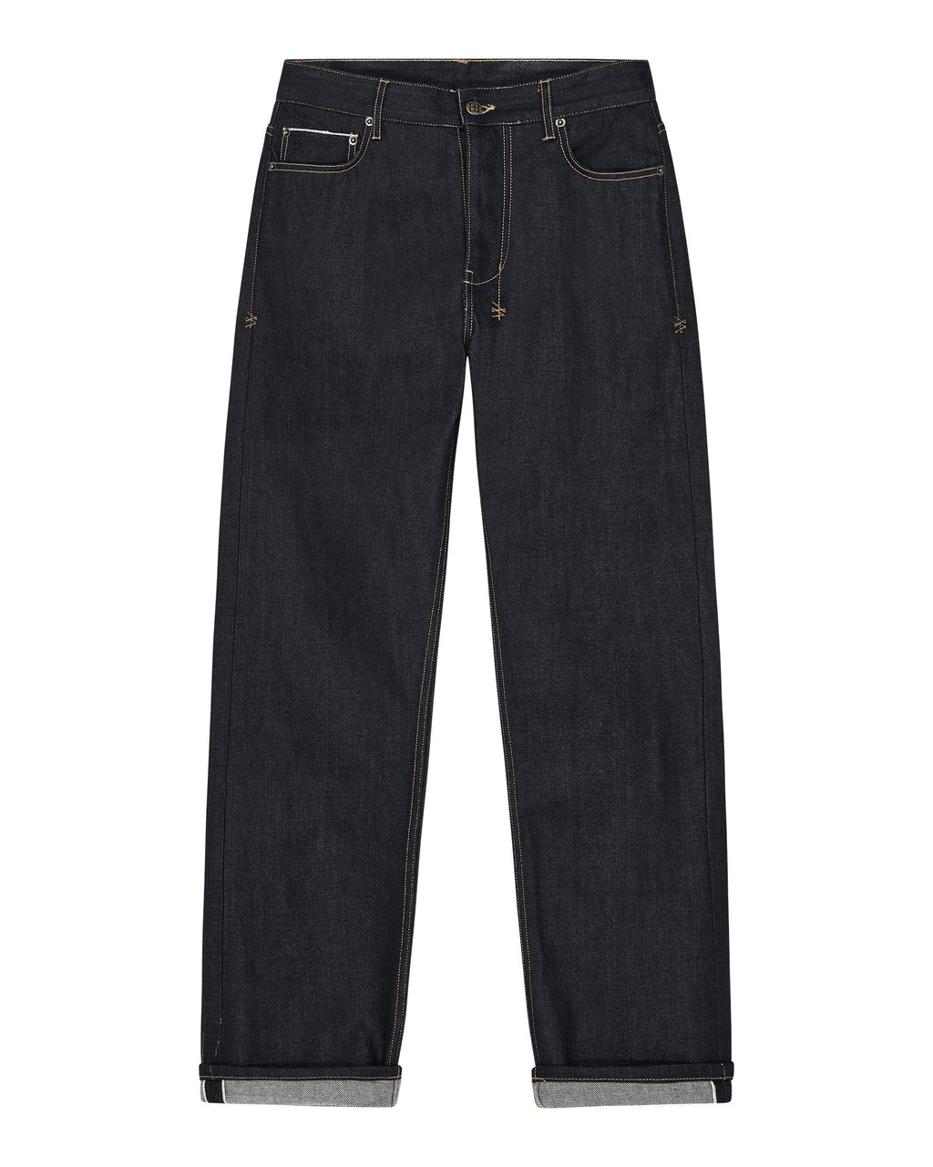 MENS HAZLOW SELVEDGE RAW DENIM JEANS