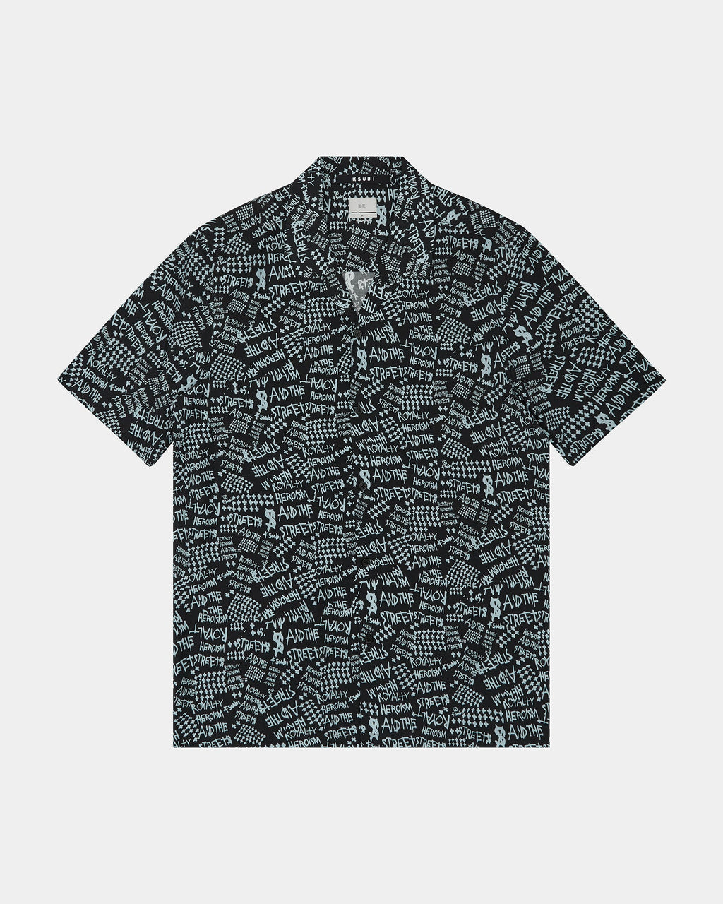 MENS HEROISM SS SHIRT BLACK SHIRTS