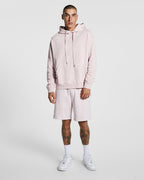 Mens 4 X 4 Biggie Hoodie Magnolia Oversized Fleece - Pink