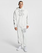 MENS SKETCHY BIGGIIE HOODIE GREY FLEECE