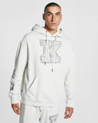 MENS SKETCHY BIGGIIE HOODIE GREY FLEECE