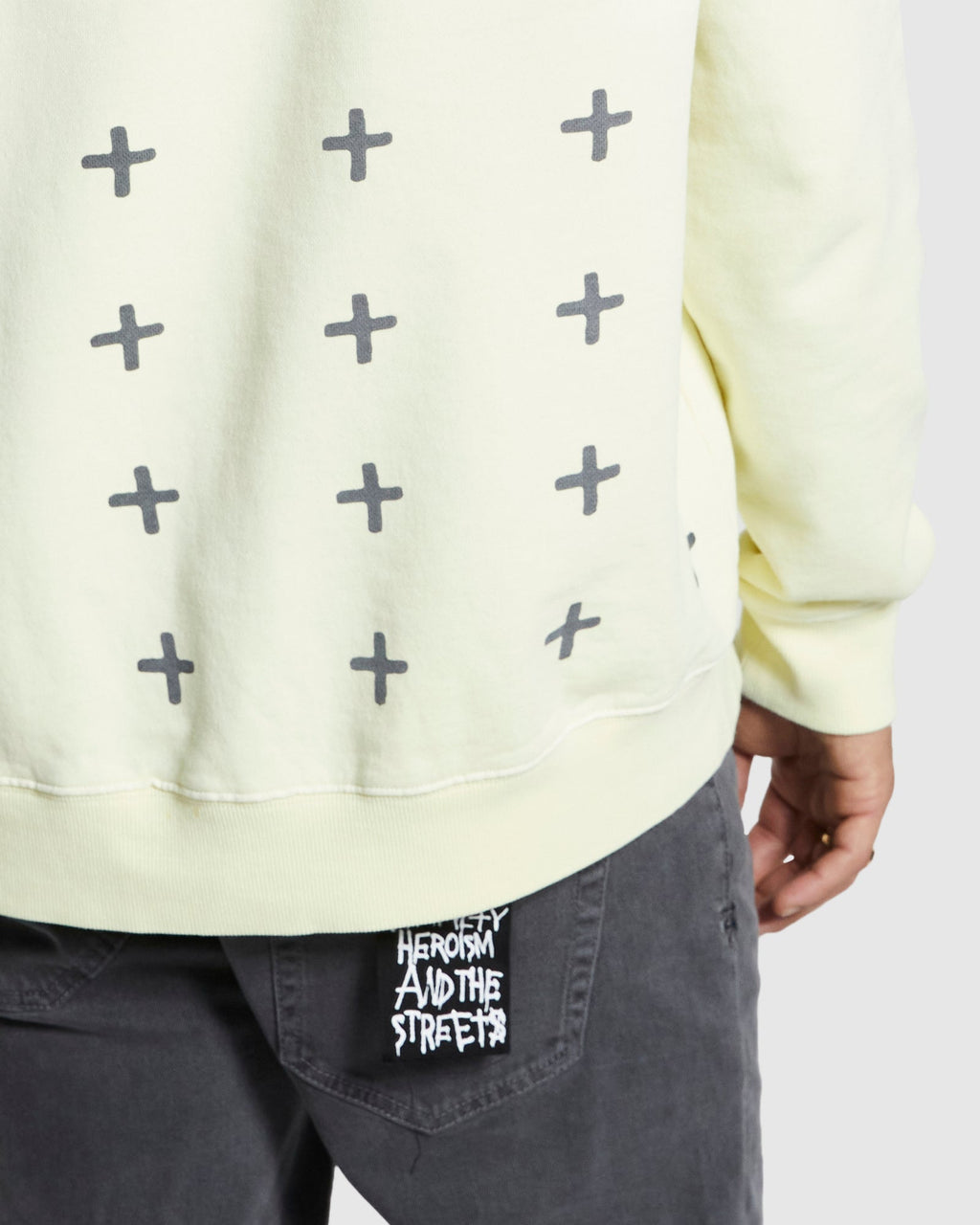 MENS SOTT BIGGIE HOODIE LEMON FLEECE
