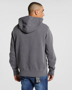 MENS DERANGED KASH HOODIE CHARCOAL FLEECE