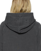WOMENS ORIGIN HOODIE CHARCOAL FLEECE