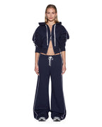 Womens Raceway Origin Trakpant Navy Regular Pants - Navy