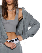 WOMENS SOTT ORIGIN HOODIE NIGHTOWL GREY FLEECE
