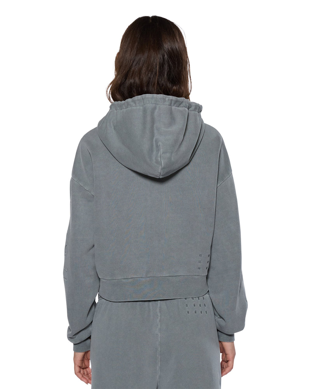 WOMENS SOTT ORIGIN HOODIE NIGHTOWL GREY FLEECE