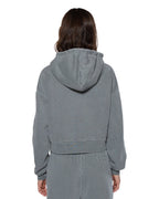 WOMENS SOTT ORIGIN HOODIE NIGHTOWL GREY FLEECE