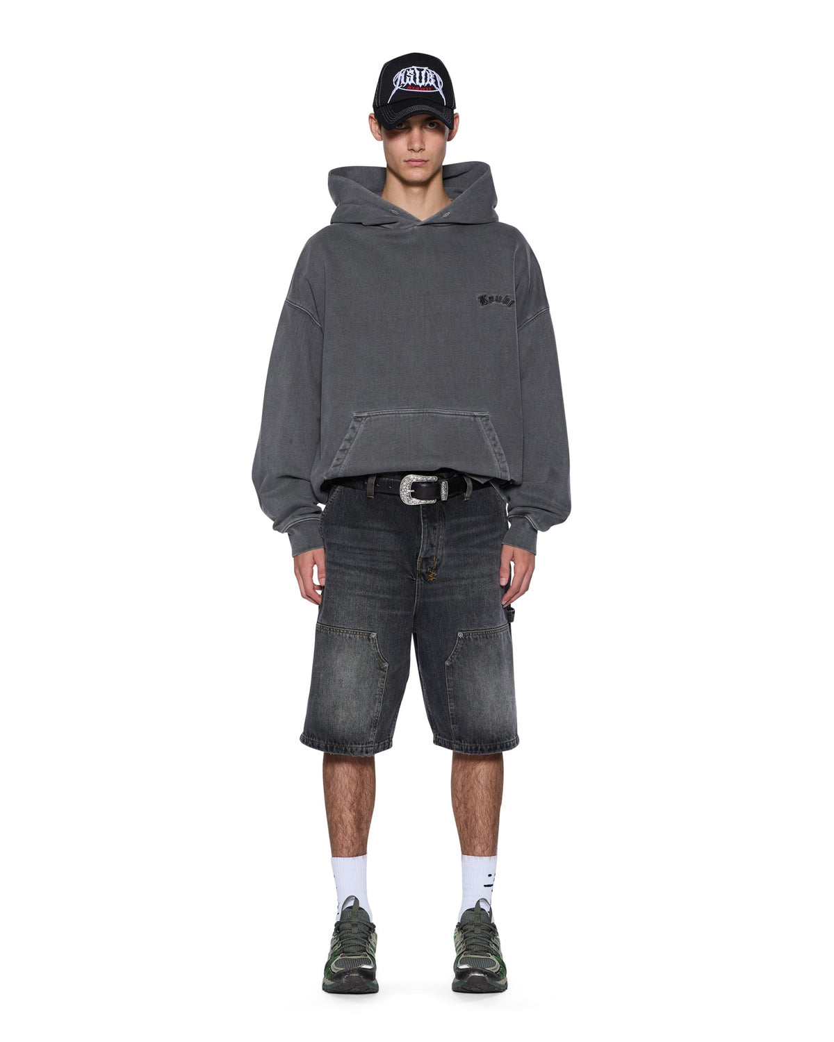 THORNED EKCESS HOODIE CHARCOAL