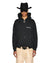 WEST BIGGIE HOODIE JET BLACK