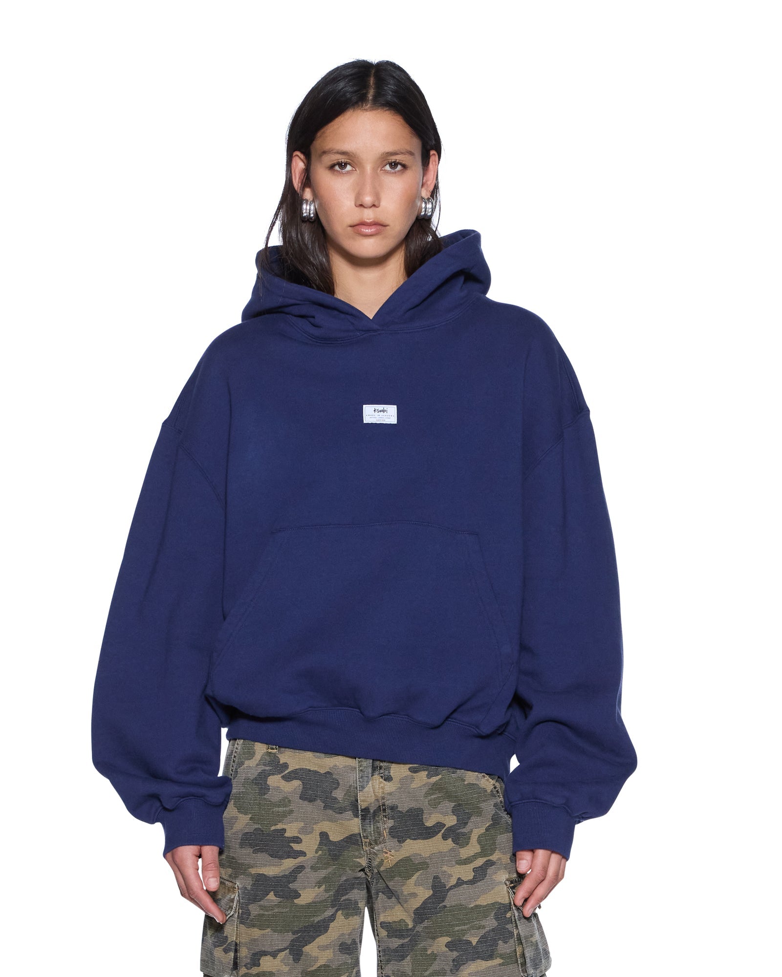 SLOUCH HOODIE NAVY