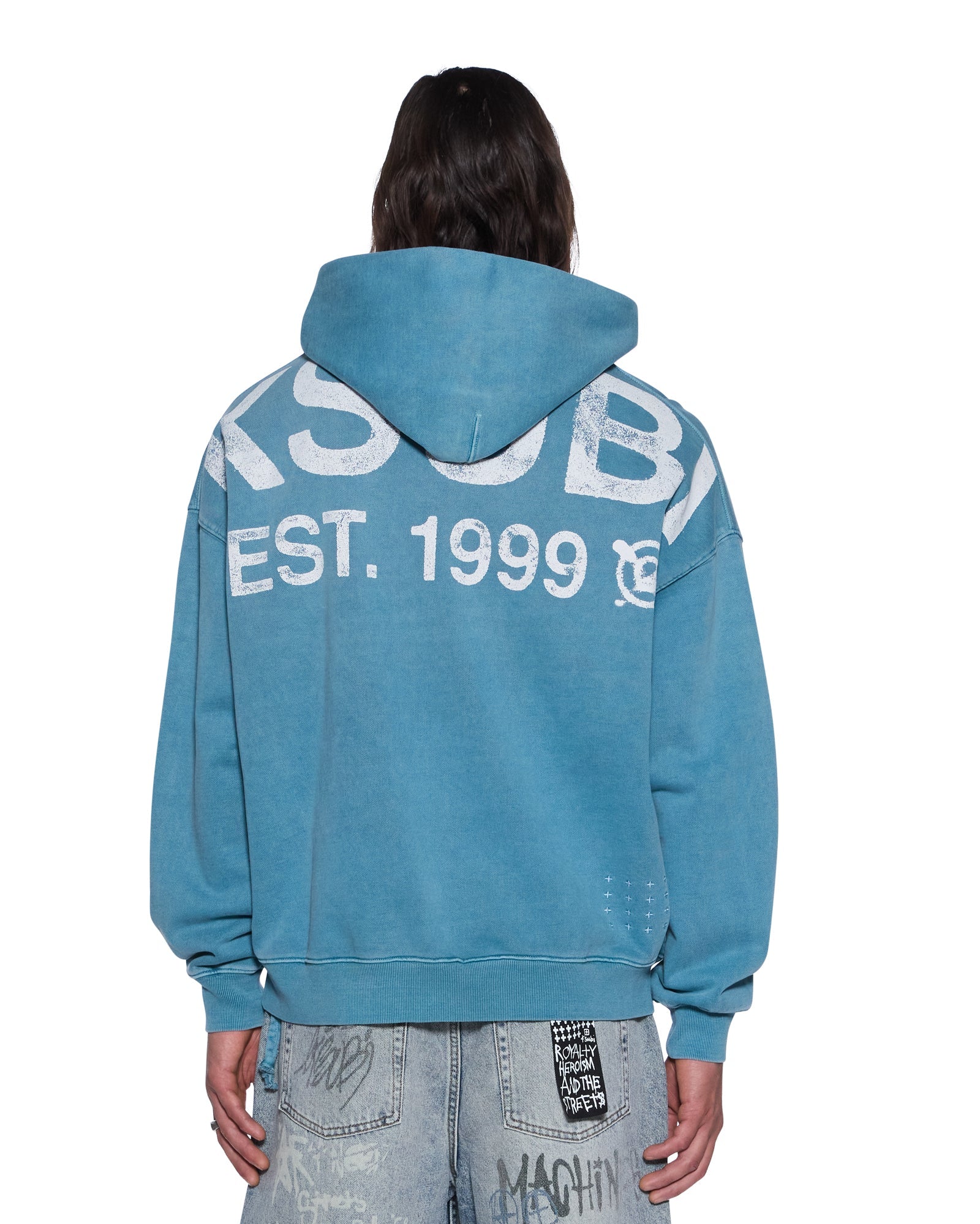 MENS  STATE EKCESS HOODIE TITAN OVERSIZED FLEECE