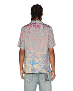 Mens Ikon Mania Resort Ss Shirt Multi Regular Shirts - Multi Colour