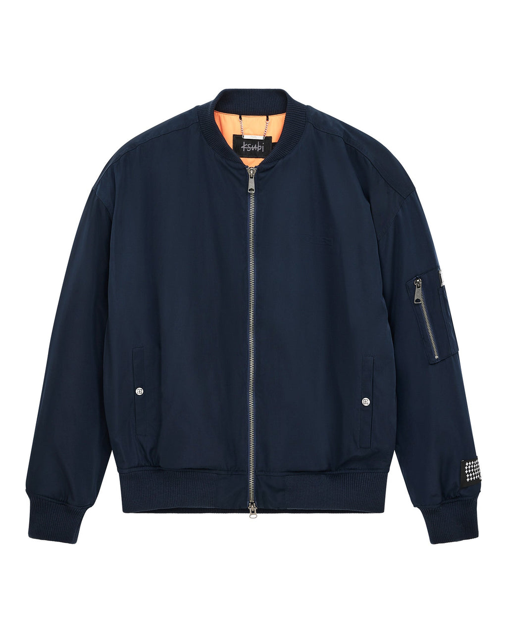 MENS INTRUDER BOMBER JACKET NAVY JACKETS