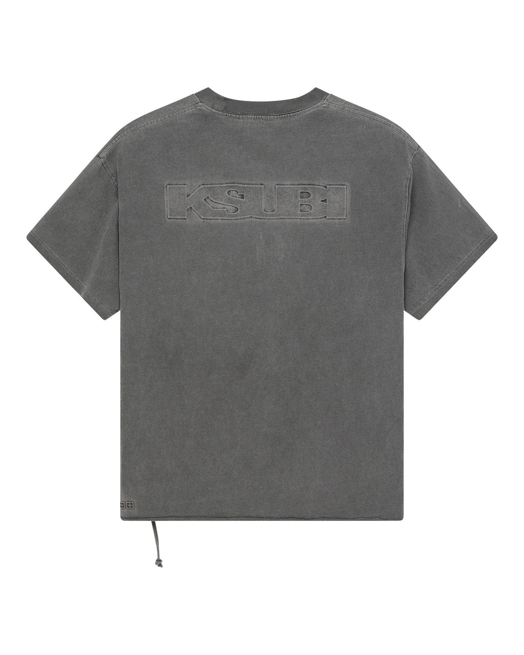 Mens Intruder Ekcess Ss Tee Charcoal Oversized Tees - Grey
