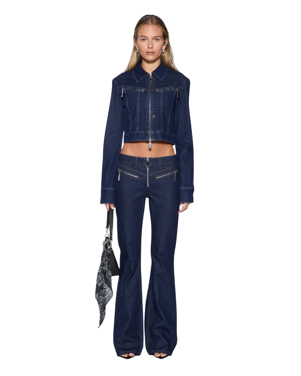 WOMENS SLIM TRUCKER JACKET ORIGINAL RINSE SLIM JACKETS