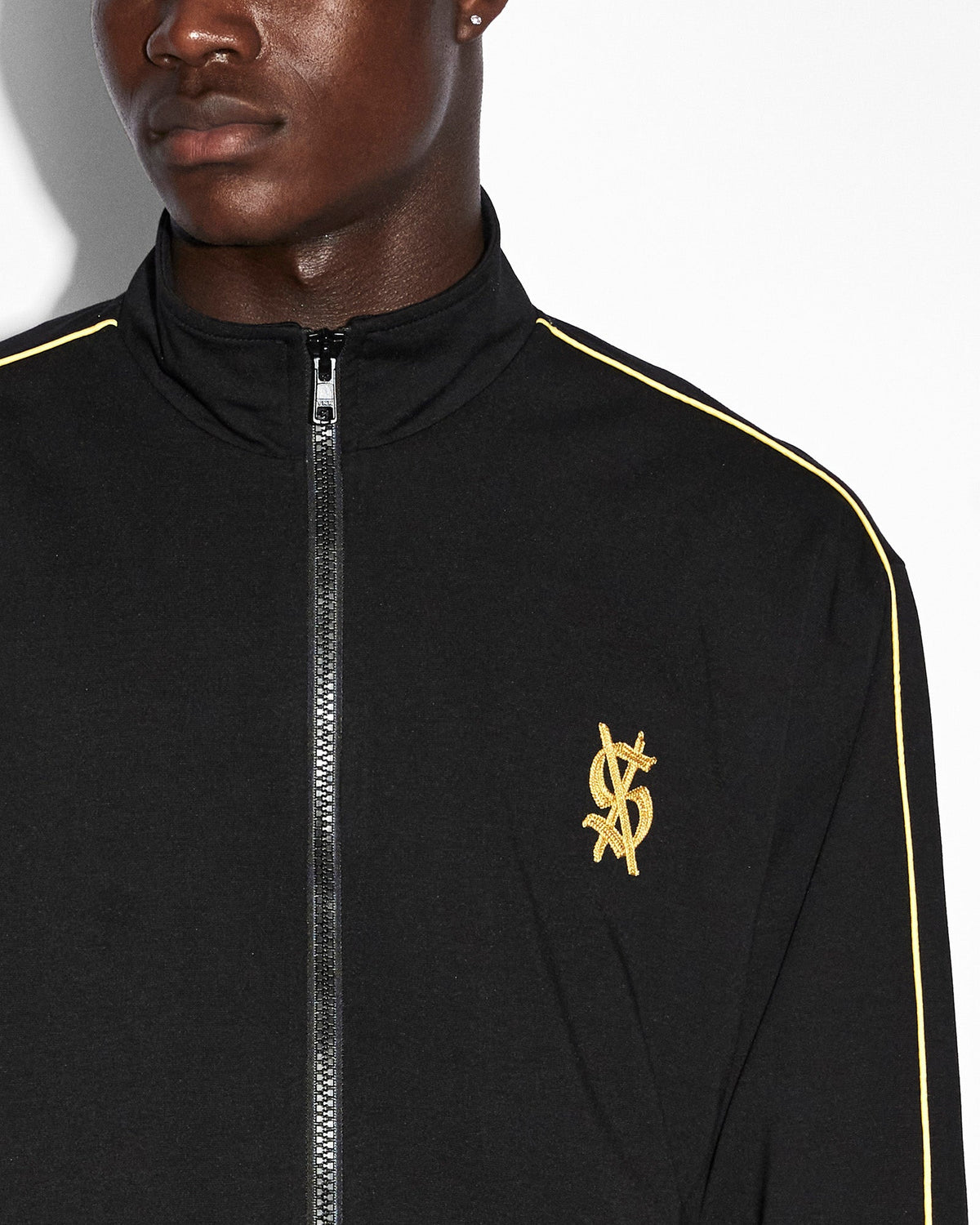 MENS ANTIDOTE TRAK JACKET BLACK/YELLOW JACKETS