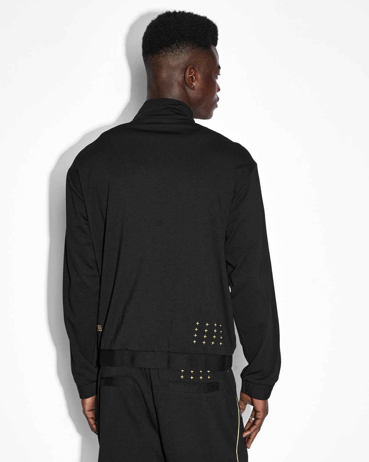 MENS ANTIDOTE TRAK JACKET BLACK/YELLOW JACKETS