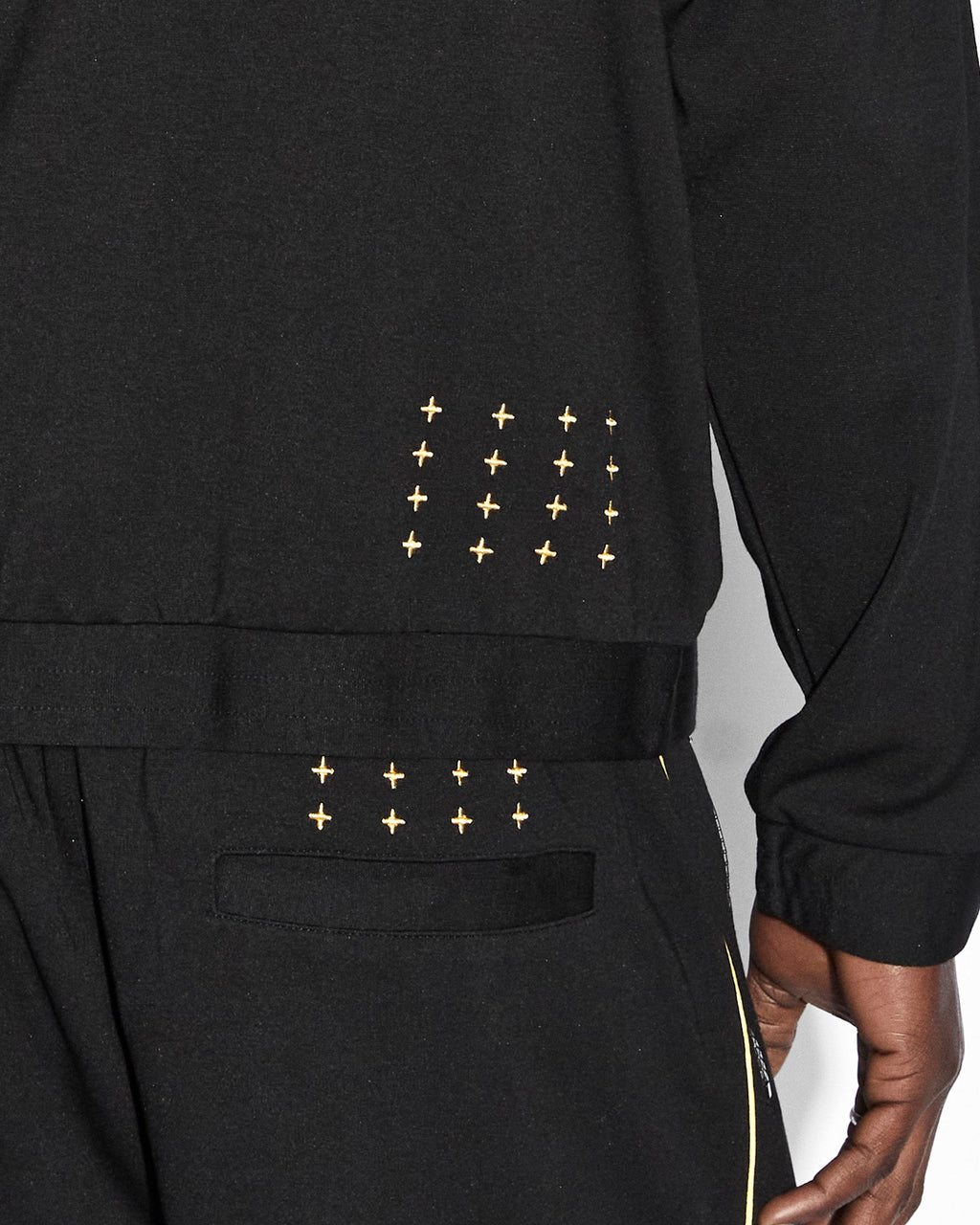 MENS ANTIDOTE TRAK JACKET BLACK/YELLOW JACKETS