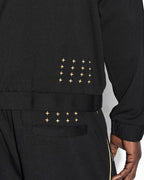 MENS ANTIDOTE TRAK JACKET BLACK/YELLOW JACKETS