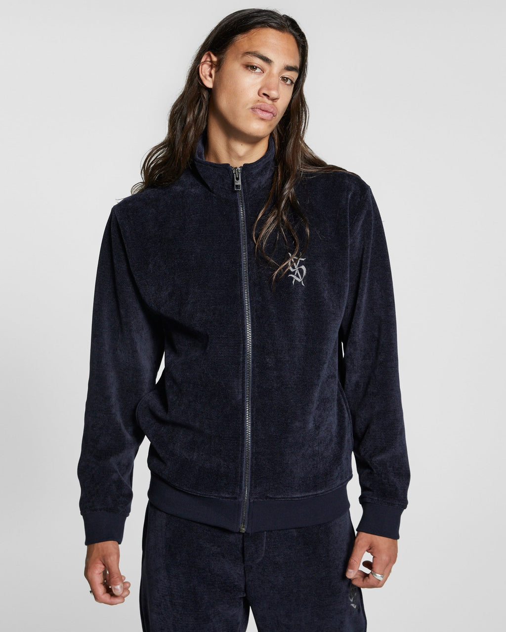 MENS ANTIDOTE TRACK JACKET PETROL JACKETS