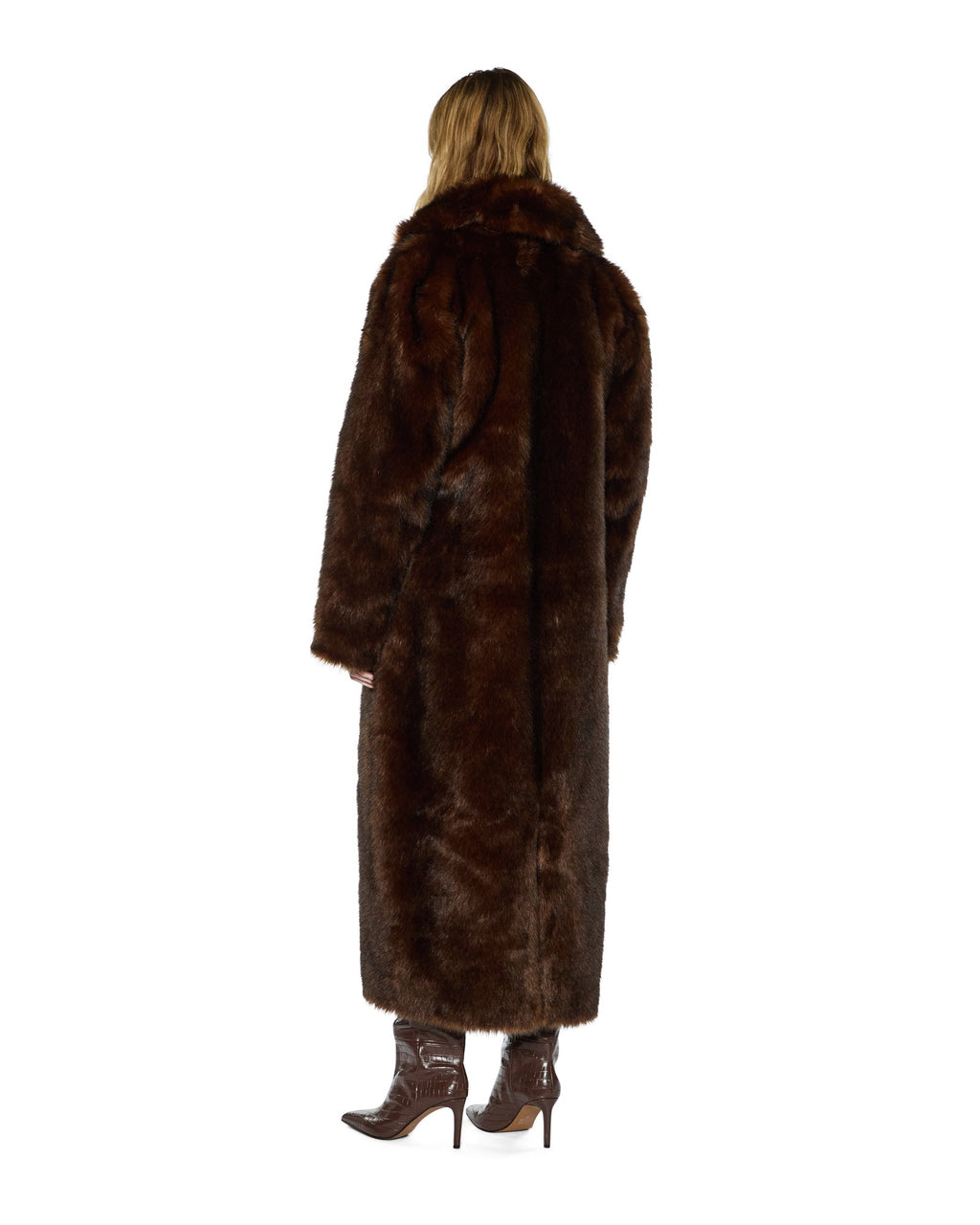 WOMENS ALTON FAUX FUR JACKET TAWNY JACKETS