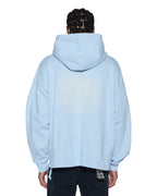 MENS INTRUDER EKCESS ZIP THRU HOOD ICE MIST FLEECE