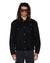 MENS  OH G JACKET FLOCKED BLACK OVERSIZED JACKETS