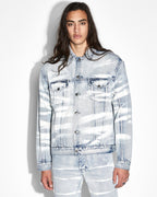 Mens Oh G Jacket Elektrik Oversized Jackets - Denim