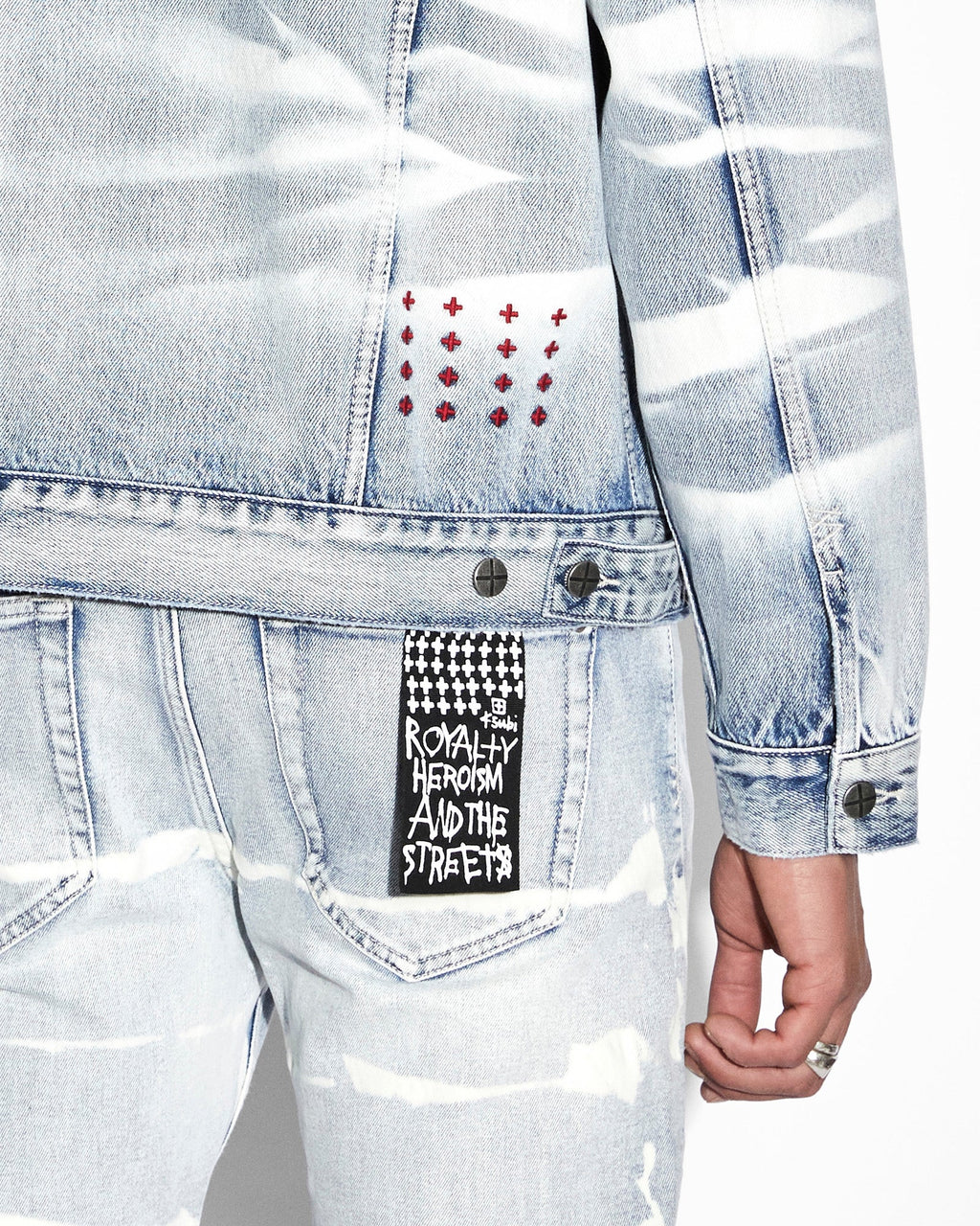 Mens Oh G Jacket Elektrik Oversized Jackets - Denim