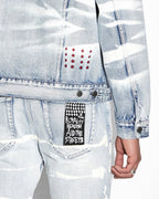 Mens Oh G Jacket Elektrik Oversized Jackets - Denim