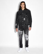 Mens Oh G Jacket Streets Oversized Jackets - Black