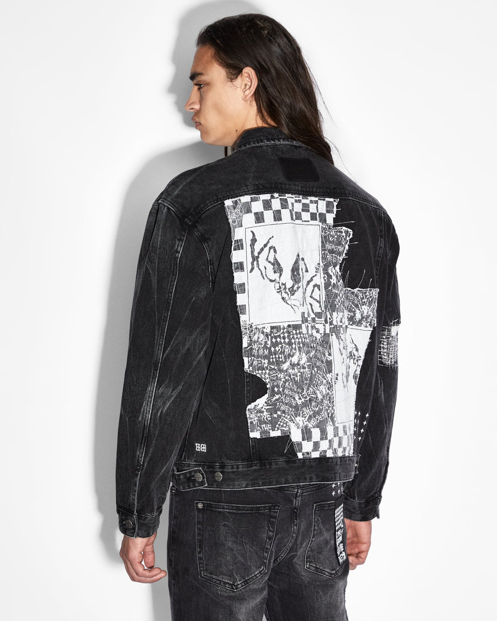 Mens Oh G Jacket Streets Oversized Jackets - Black