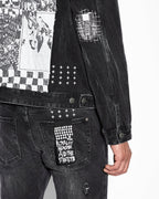 Mens Oh G Jacket Streets Oversized Jackets - Black